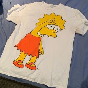 Simpsons - Lisa L - T Shirt - Sz M
